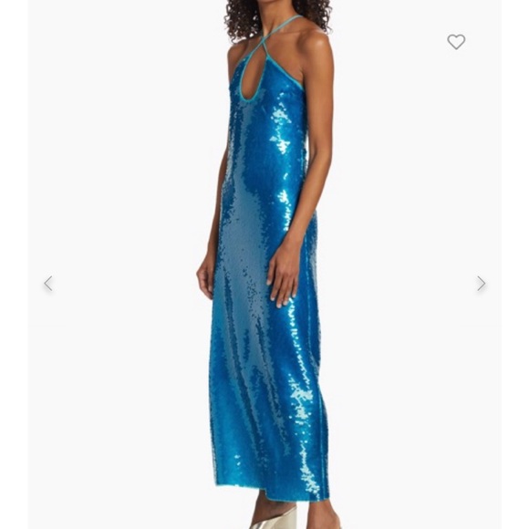 Cult Gaia Lily Sequin Embroidered Maxi Dress - Picture 3 of 9